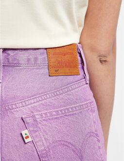Levi's Dames Levis 501 Original Korte Broek in Lavendel Lila