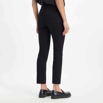 Levi's Dames Levis 712 Slim Welt Pocket Jeans in Zwart - maat