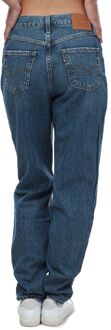 Levi's Dames Levis 80's Mom Jeans in Denim Blauw - 27W/30L