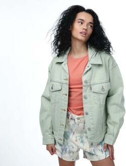 Levi's Dames Levis 90's Truckerjas in Groen - EU 42 / UK 14