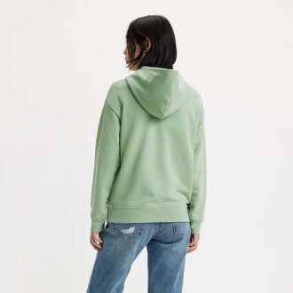 Levi's Dames Levis Graphic Standard Hoodie in Groen - maat
