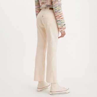 Levi's Dames Levis Middy Bootcut Jeans in Crème - 28W/30L