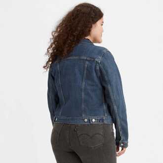 Levi's Dames Levis Original Trucker Jacket in Denim Blauw