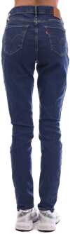 Levi's Dames Levis Shaping Skinny Jeans in Denim Blauw - 31W/32L