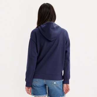 Levi's Dames Levis Standard Hoodie in Navy