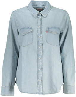 Levi's Essential Western blouse van denim met borstzakken Jeans - S