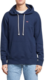 Levi's Graphic Hoodie Donkerblauw Zwart