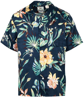 Levi's Hawaiiaans Bloemenpatroon Katoenen Overhemd Levi's , Multicolor , Heren - Xl,L,M,S