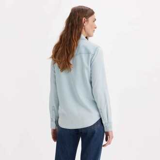 Levi's Heren-C.P. Company Flatt Nylon Hooded Jacket in Navy Blauw