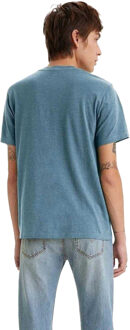 Levi's Heren Classic Pocket T-Shirt (Indigo) Paars - M