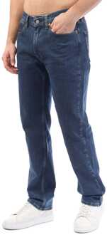 Levi's Heren Levis 514 Slim Straight Jeans in blauw - 40W/30L