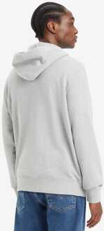 Levi's Heren Levis Letterman Graphic Hoody in Grijs - S