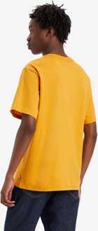 Levi's Heren Levis Relaxed Fit Grafisch T-shirt in Oranje - maat L