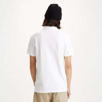 Levi's Herenpolo Levis Classic Housemark in Wit - maat 2XL