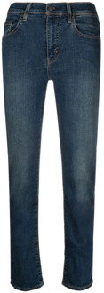 Levi's High-Rise Straight Jeans Levi's , Blue , Dames - W26 L30