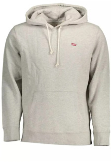 Levi's Hoodie met logo Grijs - S