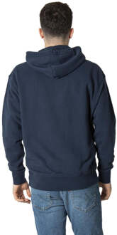 Levi's Hoodie met logoprint Donkerblauw - S