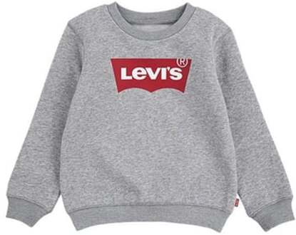 Levi's Kids sweater Batwing met logo grijs melange - 128