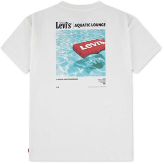 Levi's kinderen jongens t-shirts 3339.01.0002 - - maat 152 Wit