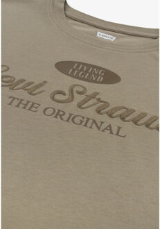 Levi's kinderen jongens t-shirts 3339.05.0014 beige Ecru - 152