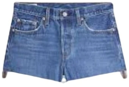 Levi's Korte Broek Levis 501® ROLLED SHORT" Blauw - 28, 30, 26, 24, 31