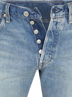 Levi's Levi’s 501 Denim Short Mid Blauw - 31,32,33,34,36