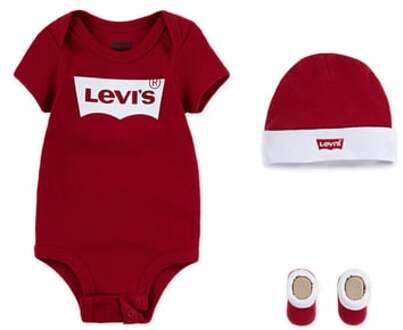 Levi's Levi's® Kids Set 3st. rood - van 0 - 6 maanden