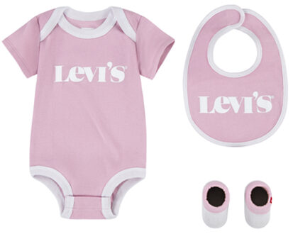 Levi's Levi's® Kids Set 3st. roze Roze/lichtroze - van 6 - 12 maanden