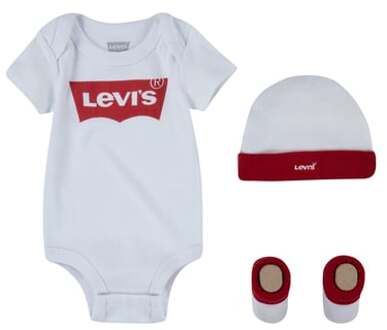 Levi's Levi's® Kids Set 3st. wit - van 6 - 12 maanden