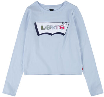 Levi's Levi's® Kids Shirt Lange Mouwen Lichtblauw