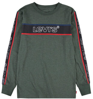 Levi's Levi's® Kids Shirt met lange mouwen groen - 104