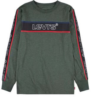 Levi's Levi's® Kids Shirt met lange mouwen groen - 116