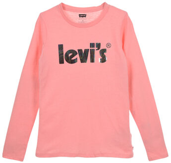 Levi's Levi's® Kids shirt met lange mouwen Peach es n Cream Roze/lichtroze - 104