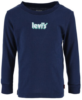 Levi's Levi's® overhemd met lange mouwen met Allover - Print donkerblauw - 62
