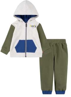 Levi's Levi's® Sweat Jacket en Sweat Trousers Set Grijs - 68