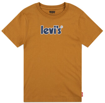 Levi's Levi's® T-shirt met opdruk lichtbruin - 128