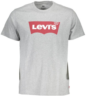 Levi's Levi Shirt - Maat M  - Mannen - grijs/rood/wit