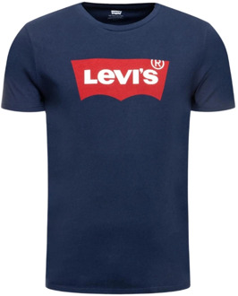 Levi's Levi Shirt - Maat S  - Mannen - navy/rood/wit