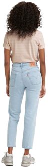Levi's Levis Dames/Dames 501 Gewatteerde Jeans (Lichtblauw) - 30W/28L