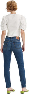 Levi's Levis Dames/Dames 501 My Honor Skinny Jeans (Denim) Blauw - 26W/30L