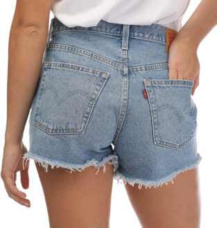 Levi's Levis Dames/Dames 501 Original Korte Broek (Denim) Blauw - 28W/32L
