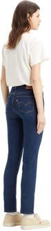 Levi's Levis Dames/Dames 712 Slim Jeans (Blauw) - 28W/32L