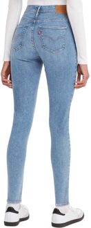 Levi's Levis Dames/Dames 720 High Rise Super Skinny Jeans (Blauw) - 27W/28L