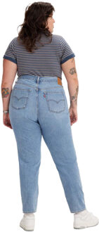 Levi's Levis Dames/Dames 80's Mom Jeans (Denim) - maat Blauw