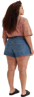 Levi's Levis Dames/Dames 80's Mom Korte Broek (Blauw) - EU 46 / UK 18