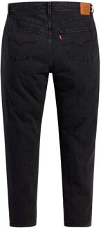 Levi's Levis Dames/Dames 80's Mom Plus Jeans (Zwart) - EU 46 Normaal / UK 18 Normaal