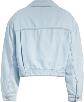 Levi's Levis Dames/Dames Lichtgewicht Truckerjack (Lichtblauw) - maat EU 36 / UK 8