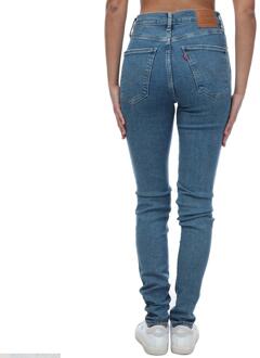Levi's Levis Dames/Dames Mile High Super Skinny Jeans (Denim) - maat Blauw
