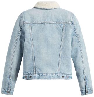 Levi's Levis Dames/Dames Originele Sherpa Truckerjas (Lichtblauw) - EU 38 / UK 10
