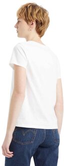 Levi's Levis Dames/Dames The Perfect T-shirt (Wit) - maat